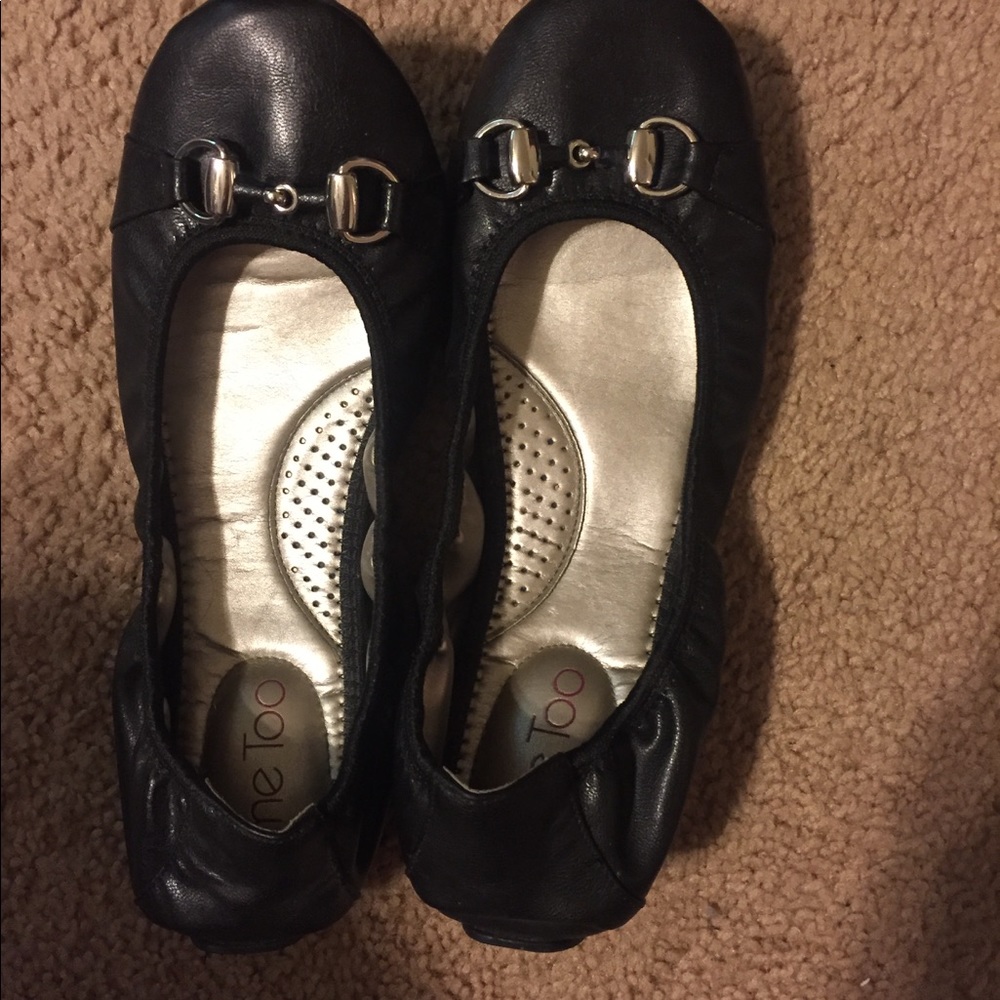 Black Me Too lexey ballet flat size 7.5 - Picture 2 of 5